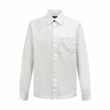 루이비통 남성 클래식 셔츠 - Louis vuitton Mens Dress Shirts 
