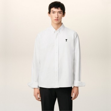아미 남성 베이직 셔츠 - Ami Mens Dress Shirts 