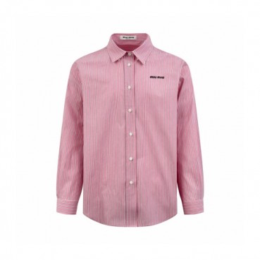 미우미우 남/녀 체크 셔츠 - Miumiu Unisex Flanner Shirts 