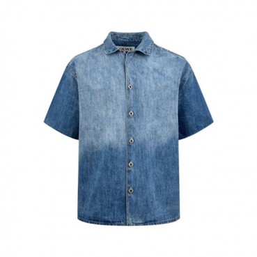 로에베 남성 반팔 셔츠 - Loewe Mens Classic Shirts 