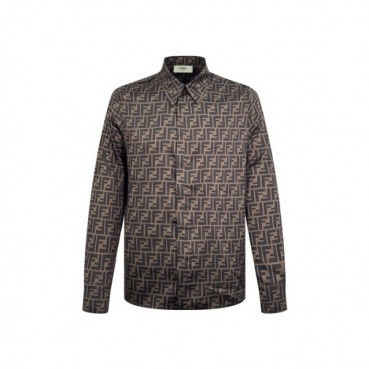 펜디 남성 클래식 셔츠 - Fendi Mens Classic Shirts 