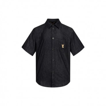 루이비통 남성 반팔 셔츠 - Louis vuitton Mens Polo Shirts 