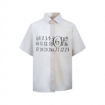 메종 마르지엘라 남성 반팔 셔츠 - Maison margiela Mens Basic Shirt 