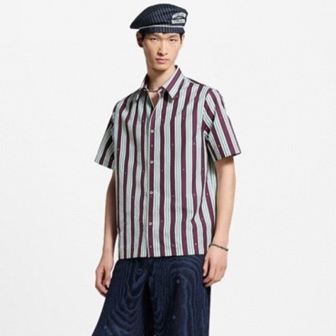 루이비통 남성 반팔 셔츠 - Louis vuitton Mens Polo Shirts 
