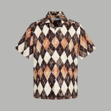 프라다 남성 반팔 셔츠 - Prada Mens Polo Shirts 