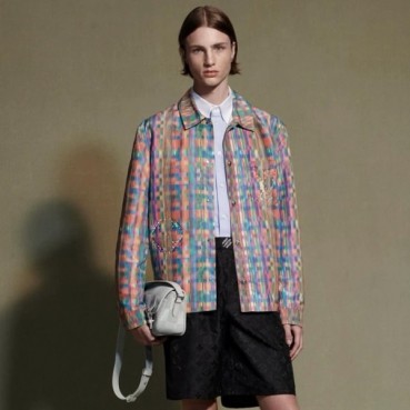 루이비통 남성 체크 셔츠 - Louis vuitton Mens Flanal Shirts 