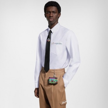 루이비통 남성 베이직 셔츠 - Louis vuitton Mens Dress Shirts 