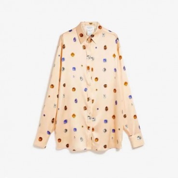 막스마라 여성 크루넥 셔츠 - Maxmara Womens Round Shirt 