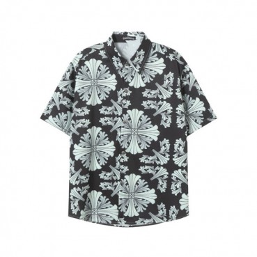 크롬하츠 남성 반팔 셔츠 - Chrom hearts Mens Polo Shirts 