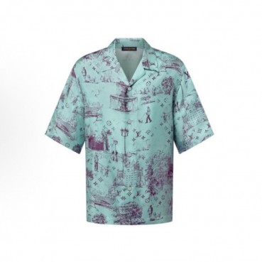 루이비통 남성 반팔 셔츠 - Louis vuitton Mens Polo Shirt 