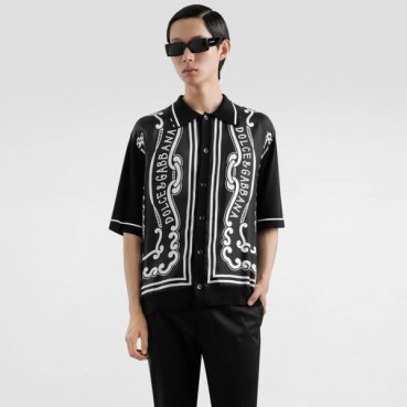 돌체앤가바나 남성 반팔 셔츠 - Dolce&Gabbana Mens Short