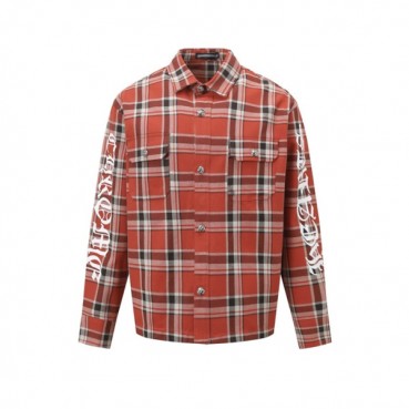 크롬하츠 남성 체크 셔츠 - Chrom hearts Mens Flanner Shirts 