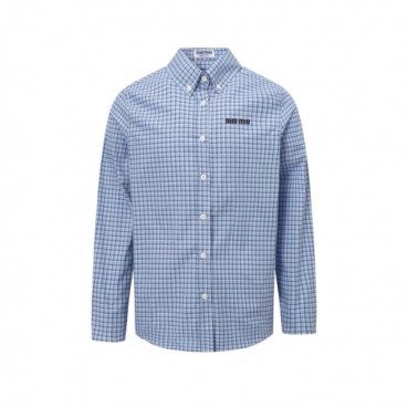 미우미우 남/녀 체크 셔츠 - Miumiu Unisex Flanner Shirts 