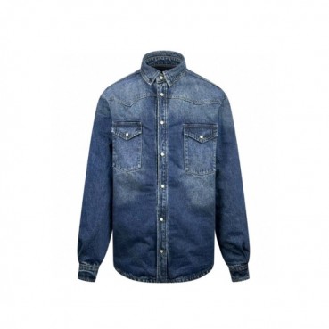 프라다 남성 데님 셔츠 - Prada Mens Denim Shirts 