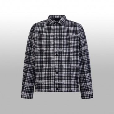 루이비통 남성 체크 셔츠 - Louis vuitton Mens Flanner Shirts 