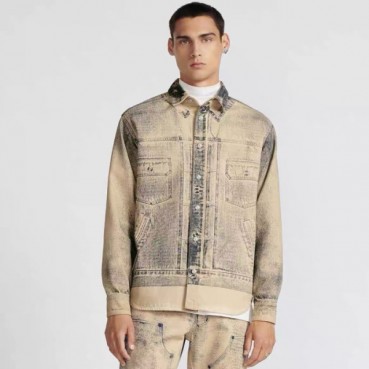 디올 남성 캔버스 셔츠 - Dior Mens Canvas Shirts 
