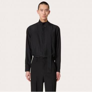 발렌티노 남성 블랙 셔츠 - Valentino Mens Black Shirts 