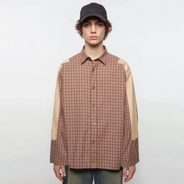 아크네 남성 체크 셔츠 - Acne Studios Mens Dress Shirts 