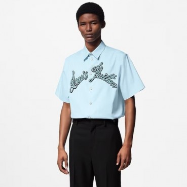 루이비통 남성 폴로 반팔 셔츠 - Louis vuitton Mens Dress Shirts 