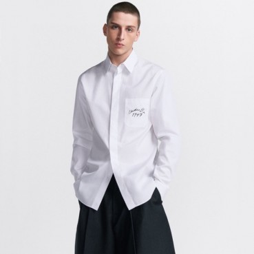 디올 남성 화이트 셔츠 - Dior Mens White Dress Shirts 