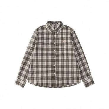 아크네 남/녀 블랙 체크 셔츠 - Acne Studios Unisex Black Shirts 