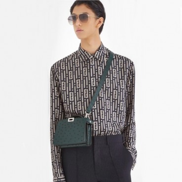 펜디 남성 블랙 셔츠 - Fendi Mens Black Shirts 