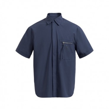 펜디 남성 네이비 반팔 셔츠 - Fendi Mens Navy Tshirts 