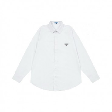 프라다 남성 모던 화이트 셔츠 - Prada Mens White Shirts 