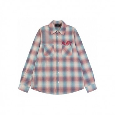 아미리 남성 핑크 셔츠 - Amiri Mens Pink Shirts 