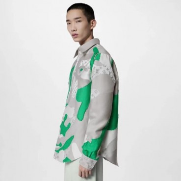 루이비통 남성 그레이 셔츠 - Louis vuitton Mens Gray Shirts 