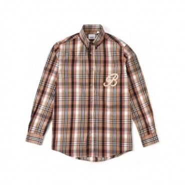 버버리 남성 카멜 셔츠 - Burberry Mens Camel Shirts 