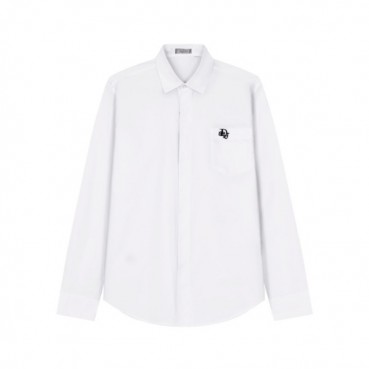 디올 남성 화이트 셔츠 - Dior Mens White Shirts 