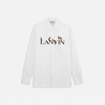 랑방 남성 화이트 셔츠 - LANVIN Mens White Shirts 