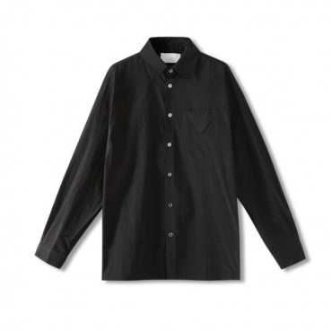 프라다 남성 모던 블랙 셔츠 - Prada Mens Black Tshirts 