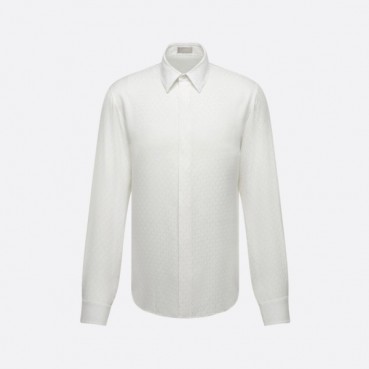 디올 남성 화이트 셔츠 - Dior Mens White Tshirts 