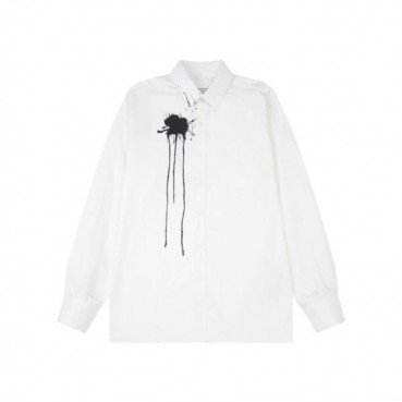 메종 마르지엘라 남성 화이트 셔츠 - Maison margiela Mens White Shirts 