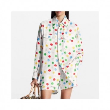 루이비통 여성 화이트 셔츠 - Louis vuitton Womens White Shirts 