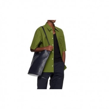 보테가베네타 남성 그린 반팔 셔츠 - Bottega veneta Mens Green Shirts 
