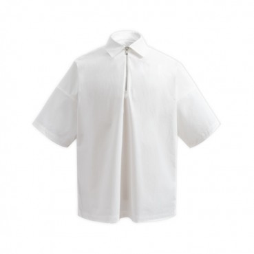 질샌더 남성 화이트  반팔 셔츠 - Jilsander Mens White Half