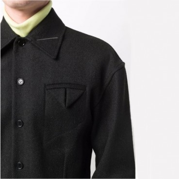 보테가베네타 남성 블랙 셔츠 - Bottega veneta Mens Black Shirts 