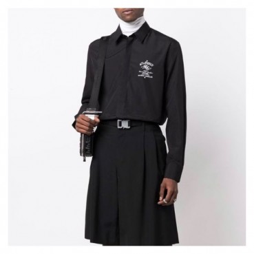 지방시 남/녀 모던 블랙 셔츠 - Givenchy Unisex Black Tshirts 