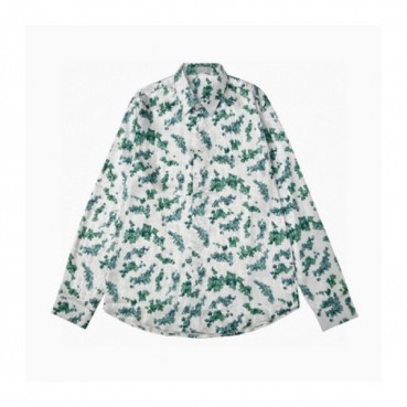 디올 남성 클래식 그린 셔츠 - Dior Mens Green Tshirts 