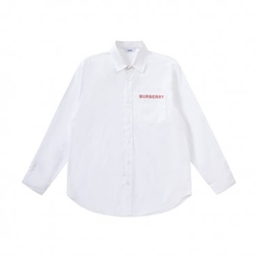 버버리 남성 클래식 화이트 셔츠 - Mens White Tshirts 