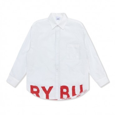 버버리 남성 클래식 화이트 셔츠 - Mens White Tshirts 