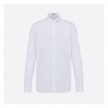 디올 남성 클래식 화이트 셔츠 - Mens White Tshirts 