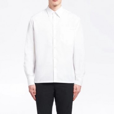 프라다 남성 모던 화이트 셔츠 - Mens White Tshirts 