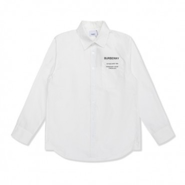 버버리 남성 클래식 화이트 셔츠 - Mens White Tshirts 
