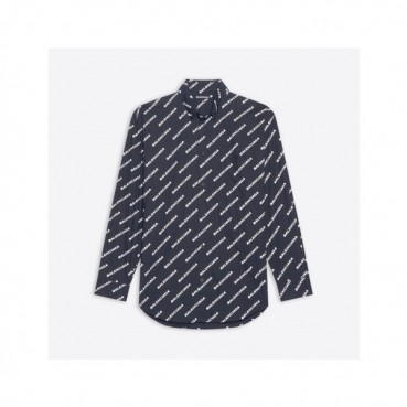 발렌시아가 트렌디 남성 블랙 셔츠 - Mens Black Tshirts 