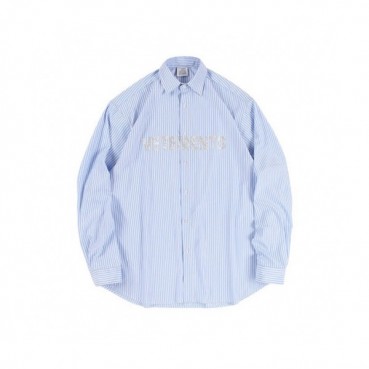 Vetements Unisex Logo Cotton Short Sleeved Oversize Tshirts Blue - 베트멍 2021 남/녀 로고 코튼 오버사이즈 셔츠 Vet0215x Size(xs 