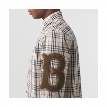 Burberry  Mens Vintage Basic Tshirts Camel - 버버리 2021 남성 빈티지 베이직 셔츠 Bur04082x Size(s 